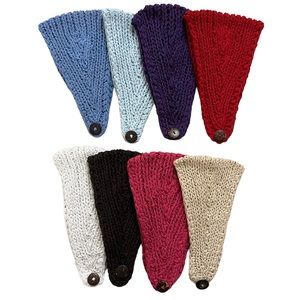 Women’s Bundle of 8 Wide Knit Chunky Headband Ear Warmer NWOT